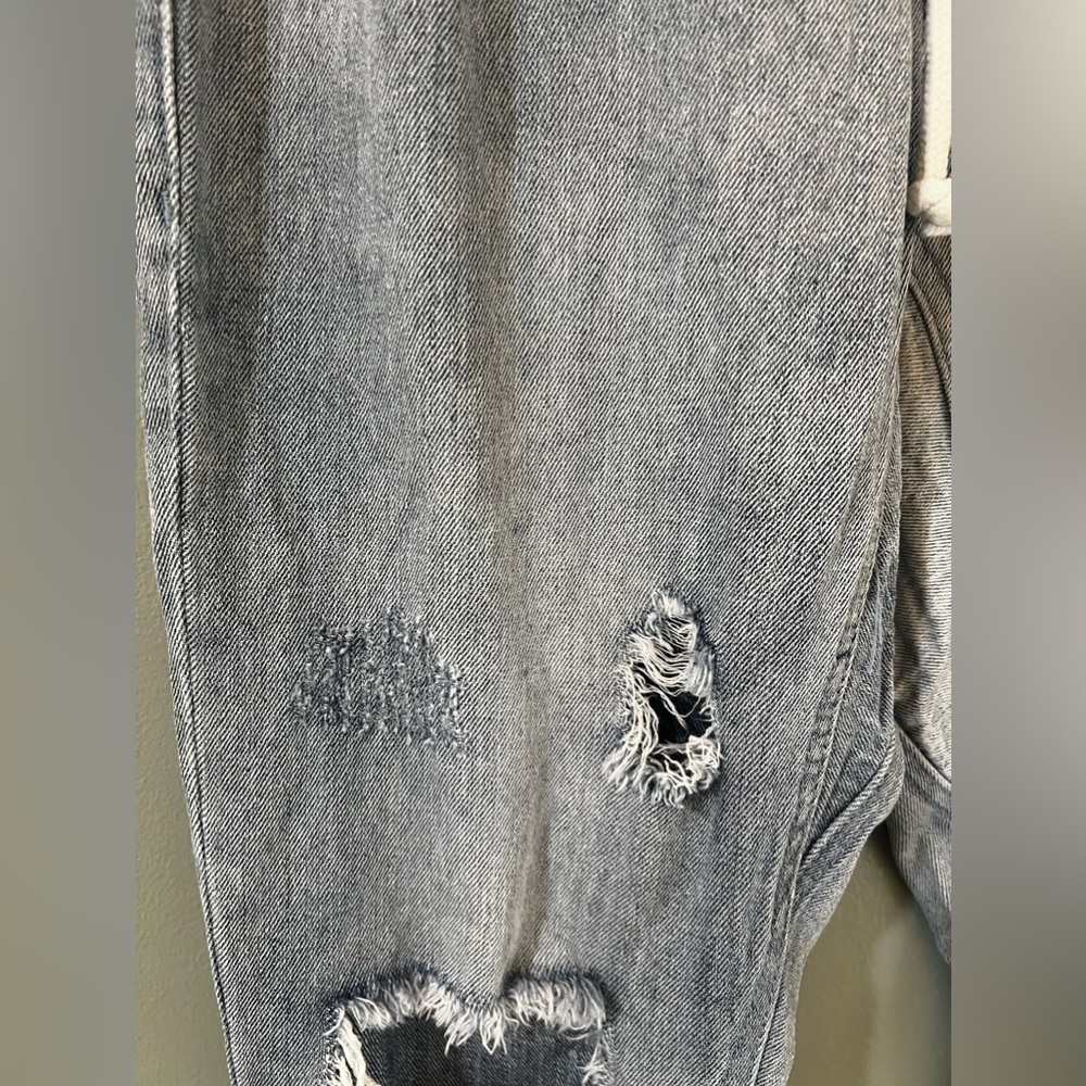Vintage Havana distressed pull on elastic waist denim size small - Picture 4 of 8